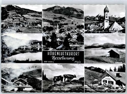 Nesselwang Kirche Enzianhütte Attlesee