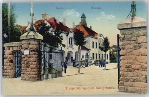 Königsbrück Truppenübungsplatz, Wache, Postamt