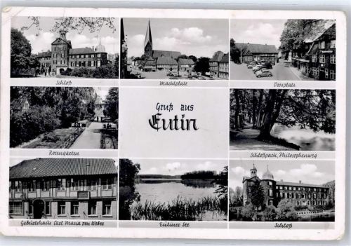 Eutin Schloss Marktplatz Vossplatz Kirche Rosengarten Geburtshaus Carl Maria von Weber Eutiner See Schlosspark Philosophenweg