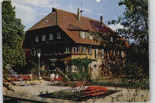 Ödenwald 1971 Gasthaus Schwarzwaldgasthof Pension Adrionshof