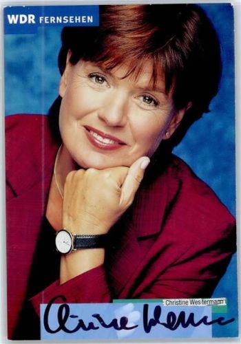Originalunterschrift Westermann, Christine WDR