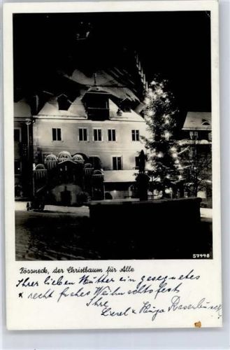 07381 O6840 Pößneck 1939 - Christbaum