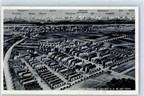 Stetten 1936 Kaserne Lager Heuberg