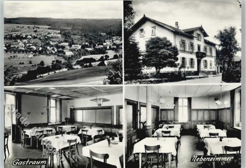 Ühlingen 1971 Gasthaus Pension zum Posthorn