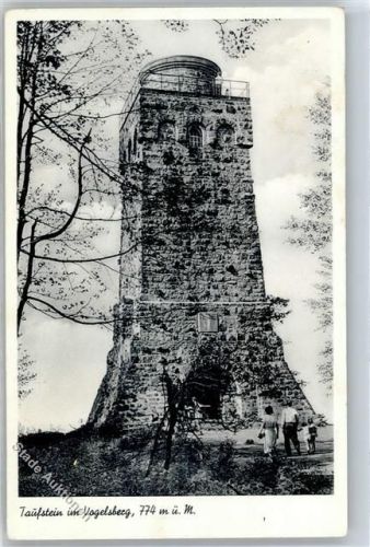Schotten Taufstein , Marke entfernt