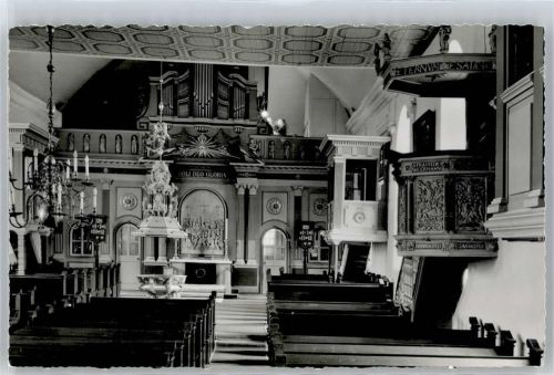 Gelting Innenansicht der Geltinger Kirche