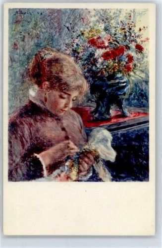 Renoir, Auguste Nähende Frau