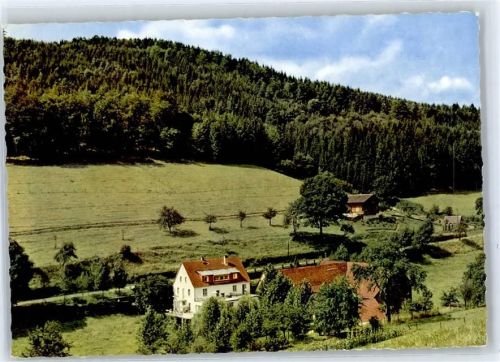 Unter-Sensbach 1963 Pension Haus Falkenberg
