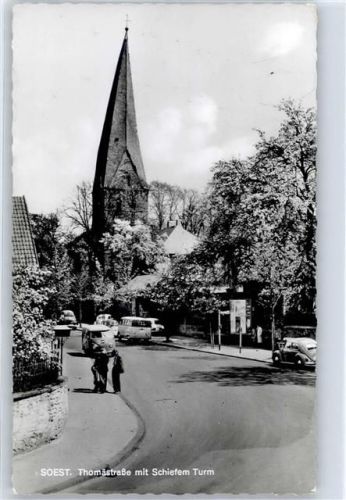 Soest Thomästraße Schiefer Turm