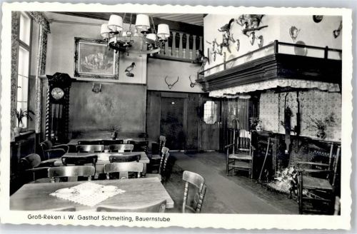 Groß Reken Gasthaus Schmelting Bauernstube
