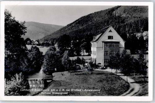 Enzklösterle 1956 Kurhaus Wiesengrund