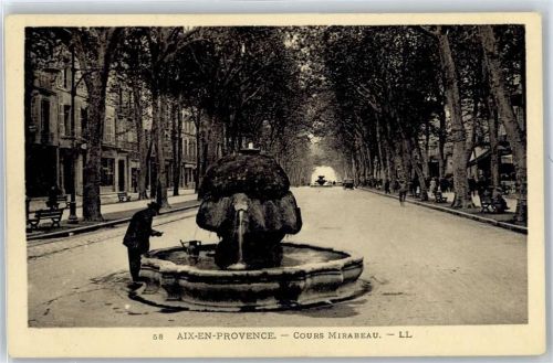 Aix Springbrunnen