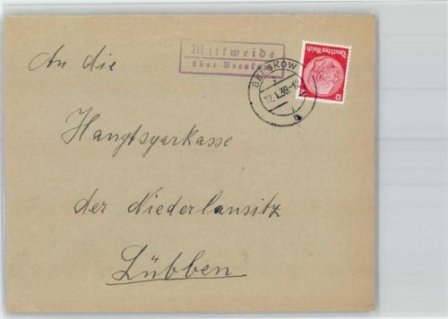 Mittweide Landpoststempel