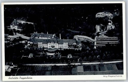 Pappenheim Fliegeraufnahme Heilstätte