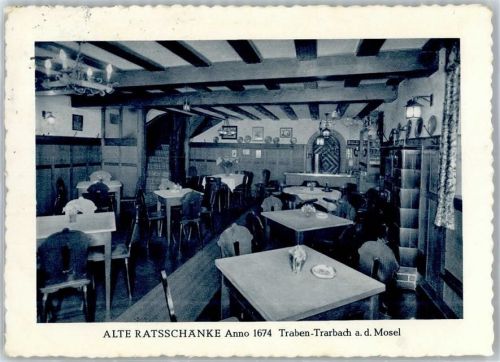 Traben-Trarbach Gaststätte, Alte Ratsschänke Anno 1674