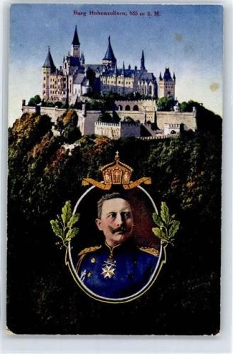 Hohenzollern Kaiser Wilhelm Passepartout