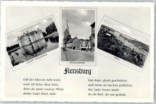 Flensburg Spruch Marienkirche