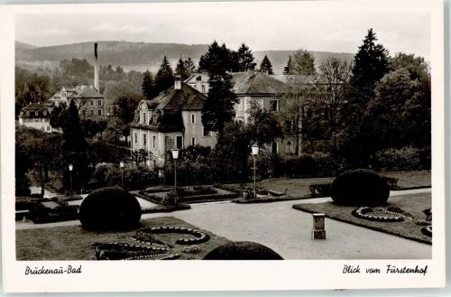 Bad Brückenau Blick vom Fürstenhof