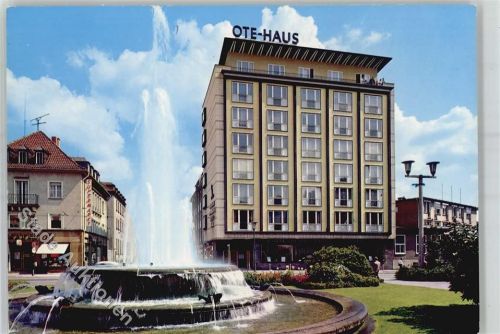 Kaiserslautern Fackelrondell OTE-Haus Brunnen