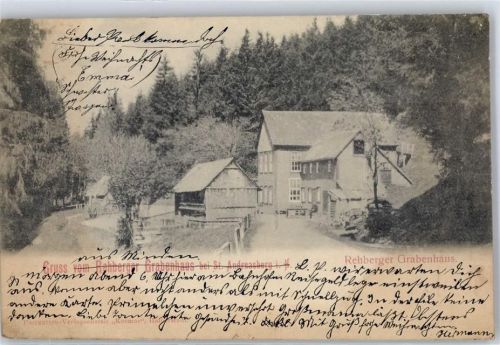 St. Andreasberg 1902 Rehberger Grabenhaus