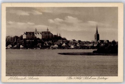Plön Blick vom Edeberg