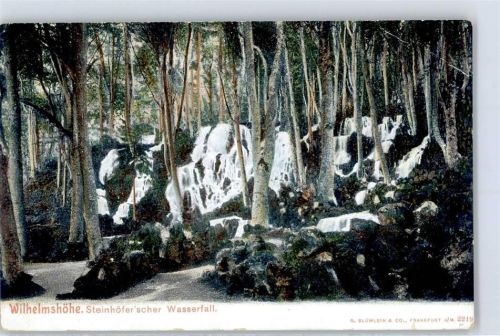 Wilhelmshöhe Steinhöfer´scher Wasserfall
