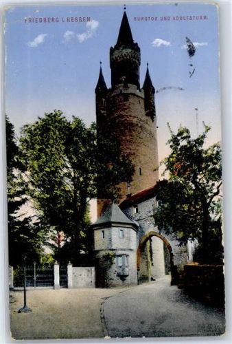 Friedberg Burgtor und Adolfsturm