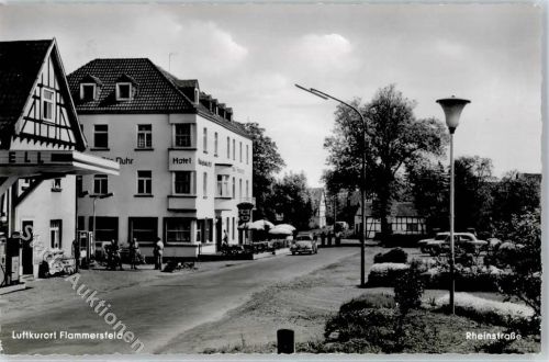 Flammersfeld 1961 Hotel Rheinstrasse