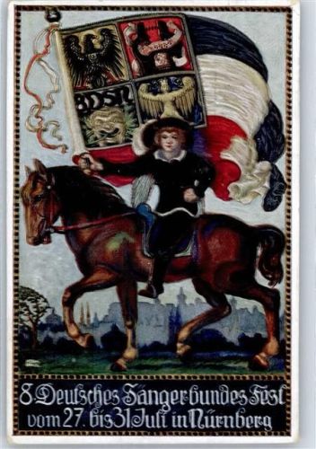 Nürnberg 1912 8. Deutsches Sängerbundes Fest