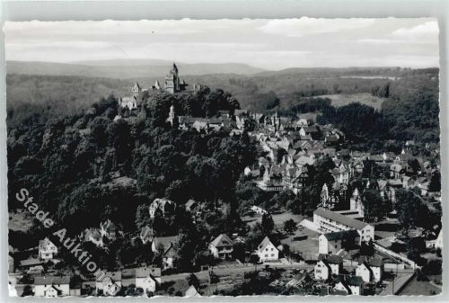 Braunfels Fliegeraufnahme Schloss