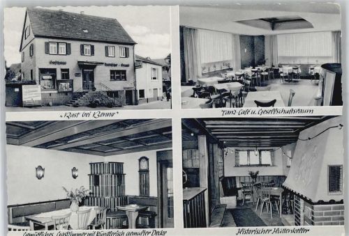 Romsthal Gasthaus Rast bei Benno
