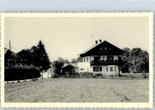 Schliersee Hausansicht Fam. Schwarzenböck Ort handschriftlich