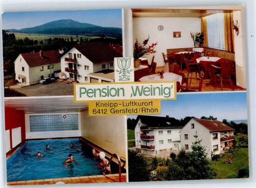 Gersfeld Pension Weinig Schwimmbad
