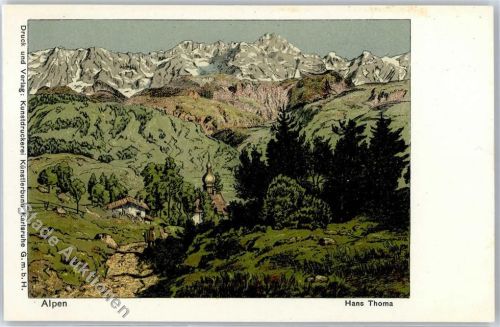 Alpen Hans Thoma