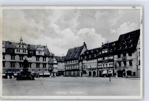 Coburg WK II Marktplatz