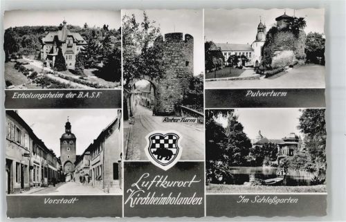 Kirchheimbolanden Pulverturm Vorstadt Im Schloßgarten Erholungsheim der BASF