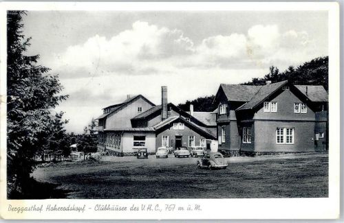 Hoherodskopf Berg Gasthaus auf dem Hoherodskopf