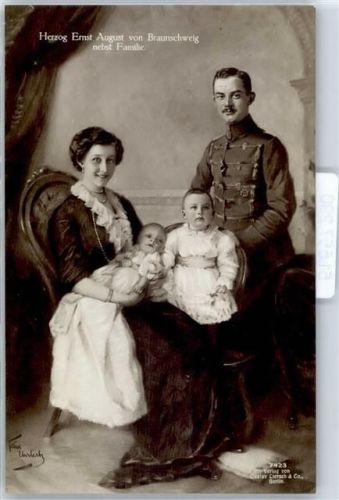 1915 Prinz Enrst August sign. Ehrlich, Felix