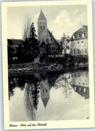 Rheine Blick auf die Altstadt
