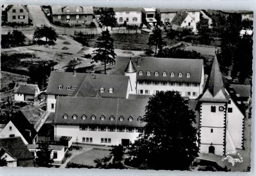 Höchst Fliegeraufnahme Kloster ev. Jugendzentrum