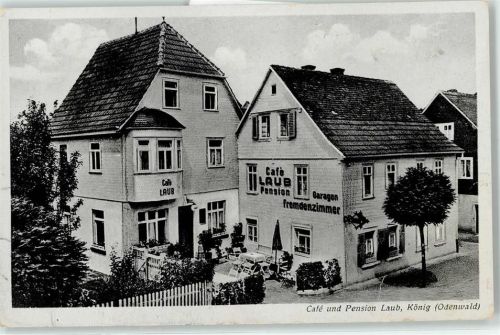 Bad König Cafe Pension Laub