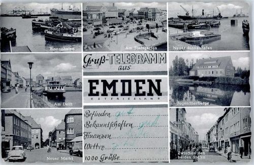 Emden Jugendherberge Neuer MArkt Am Delft Binnenhafen
