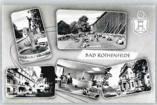 Bad Rothenfelde Gradierwerk Brunnen Kurhaus