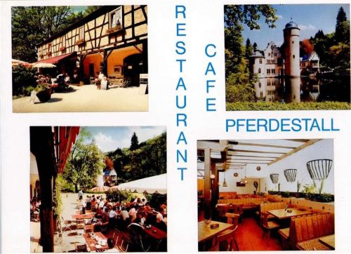 Mespelbrunn Gasthaus Pferdestall Cafe