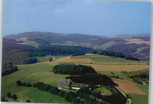 Wald-Michelbach Fliegeraufnahme Cafe Kreidacher Höhe