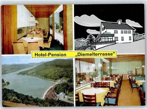 Heringhausen Hotel Pension Diemelterrasse Talsperre