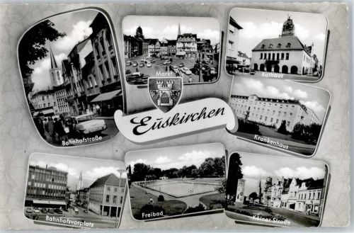 Euskirchen Bahnhofstrasse Krankenhaus Rathaus Kölner Strasse Schwimmbad