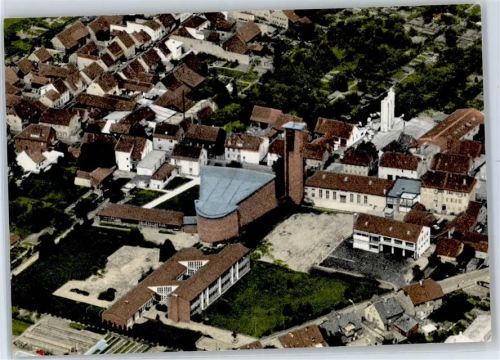Kleinheubach Fliegeraufnahme Teilansicht