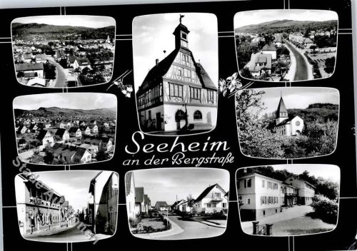 Seeheim-Jugenheim Rathaus Kirche Hauptstrasse