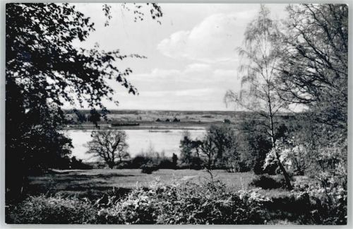 Lauenburg Blick über die Elbe vom Sandkrughof